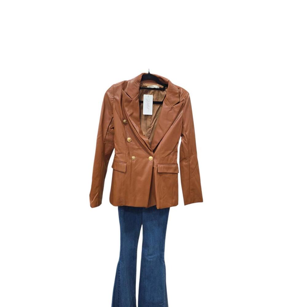 #447 - Wildcat Faux Leather Jacket - Picture 2 of 4